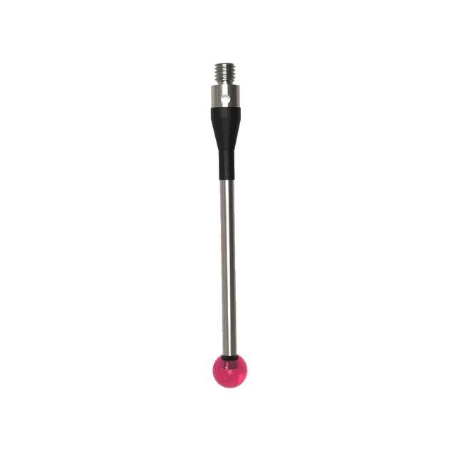 M3 Ø3 mm ruby ball, tungsten carbide stem, L 40 mm, EWL 32 mm