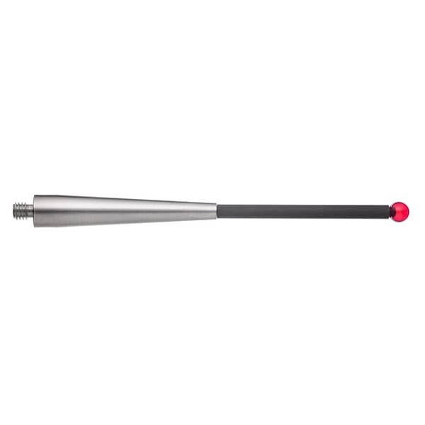 M5 Ø6 mm ruby ball, carbon fibre stem, L 100 mm, EWL 58.9 mm