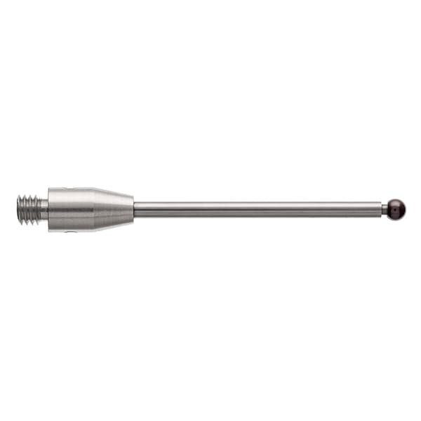 M3 Ø2 mm silicon nitride ball, tungsten carbide stem, L 30.3 mm, EWL 22.8 mm