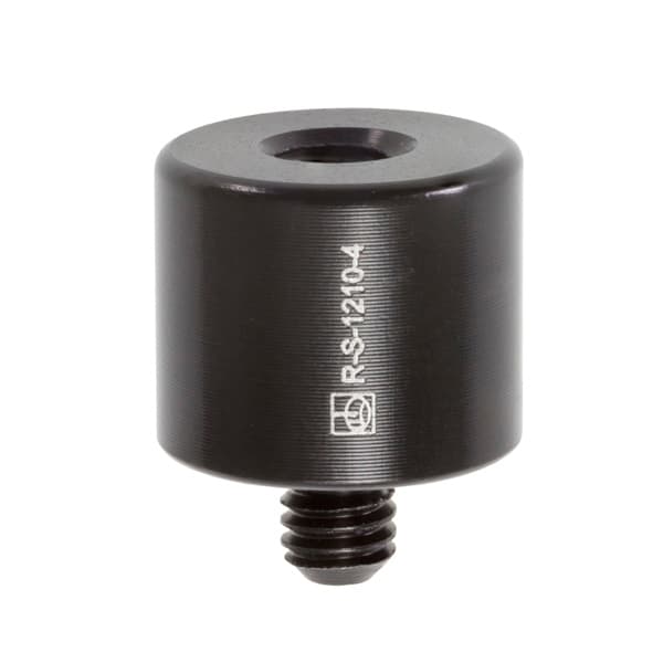 Ø12.0 mm × 10.0 mm aluminium standoff with M4 thread