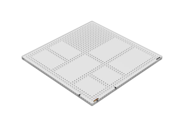 M4 multi-window acrylic plate, 12.0 mm × 400.0 mm × 400.0 mm