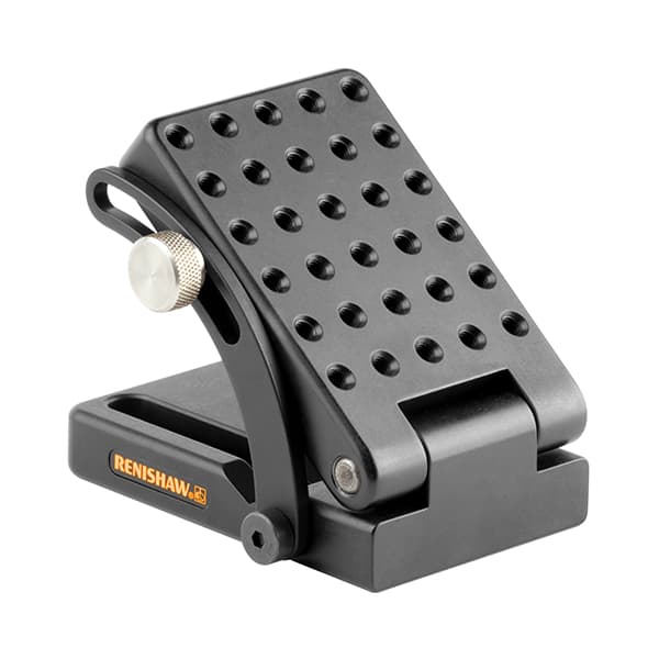 25.4 mm × 50.8 mm × 76.2 mm adjustable angle plate with M4 thread