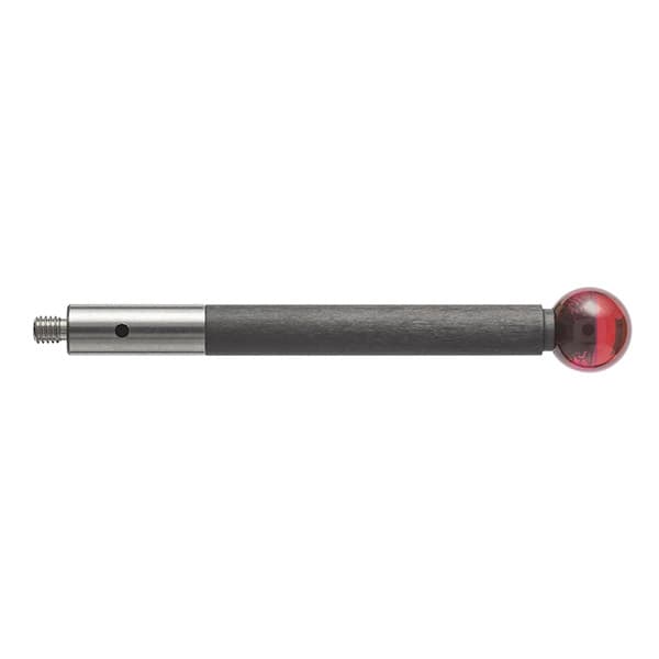 M2 Ø4 mm ruby ball, carbon fibre stem, L 30 mm, EWL 30 mm