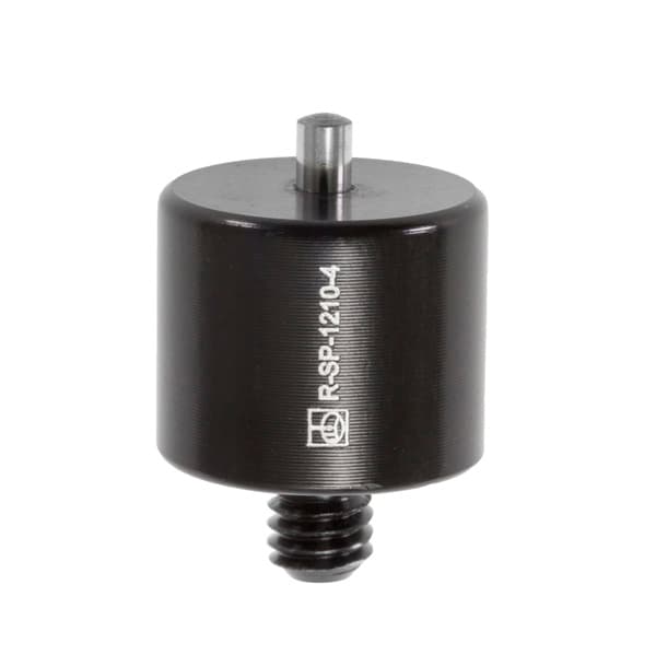 Ø12.0 mm × 10.0 mm aluminium pin standoff with M4 thread