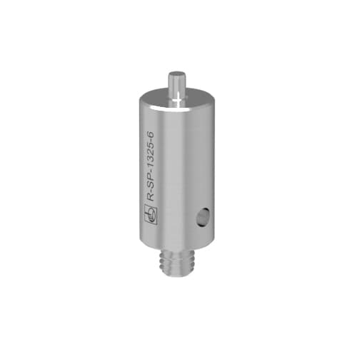 Ø12.7 mm × 25.0 mm 303 stainless steel pin standoff with M6 thread
