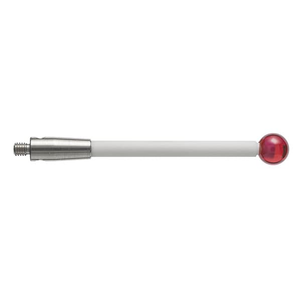 M2 Ø4 mm ruby ball, ceramic stem, L 30 mm, EWL 30 mm