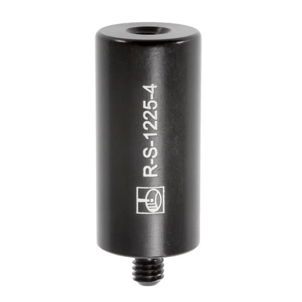 Ø12.0 mm × 25.0 mm aluminium standoff with M4 thread