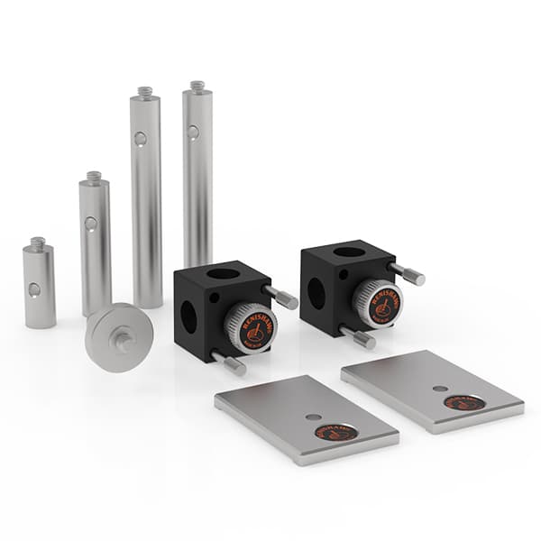 Optics mounting kit - aluminium