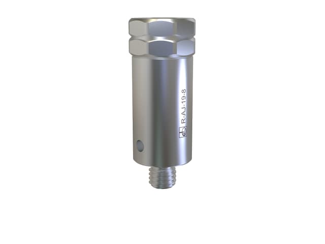 Ø19.1 mm adjustable stainless steel jack stand with M8 thread
