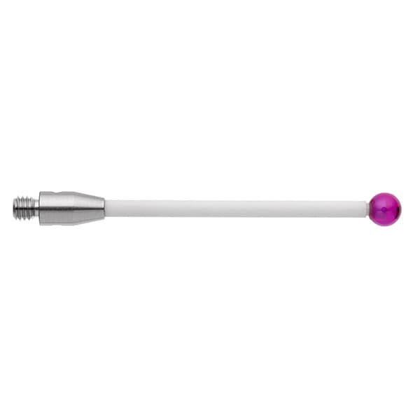 M3 Ø4 mm ruby ball, ceramic stem, L 40 mm, EWL 32.5 mm
