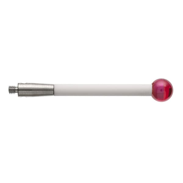 M2 Ø5 mm ruby ball, ceramic stem, L 30 mm, EWL 30 mm