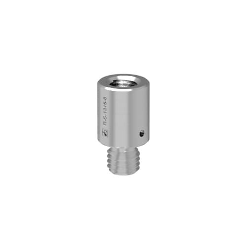 Ø12.7 mm × 15.0 mm 303 stainless steel standoff with M8 thread
