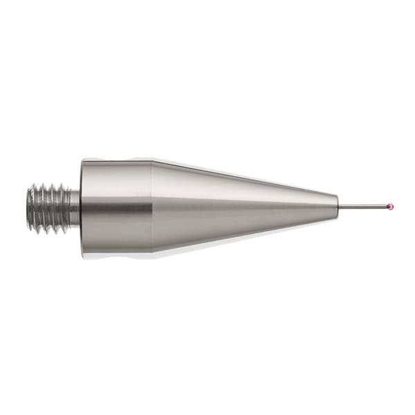 M5 Ø0.7 mm ruby ball, tungsten carbide stem, L 30 mm, EWL 5 mm