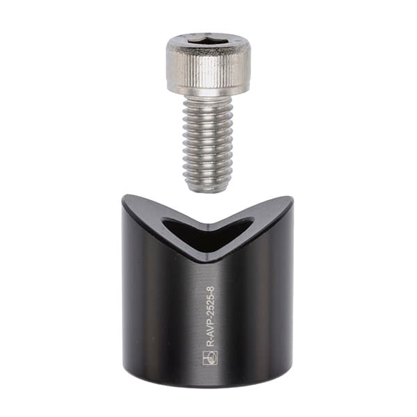 Ø25.1 mm × 25.0 mm adjustable V post with M8 thread