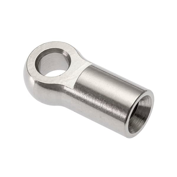M4 stainless steel swivel adaptor, L 13.5 mm