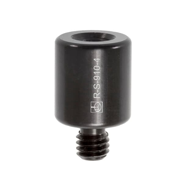Ø9.0 mm × 10.0 mm aluminium standoff with M4 thread