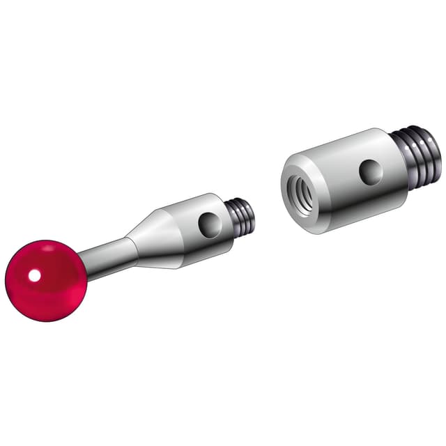 M3 to M2 stainless steel adaptor, L 5 mm