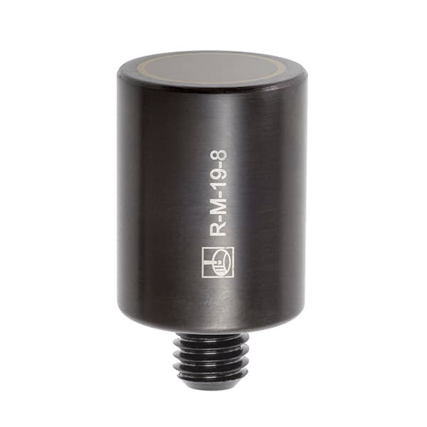 Ø19.1 mm × 25.0 mm magnetic standoff with M8 thread