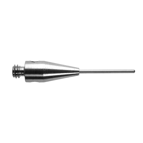 M2 Ø0.5 mm tungsten carbide spherically ended cylinder, L 15.3 mm