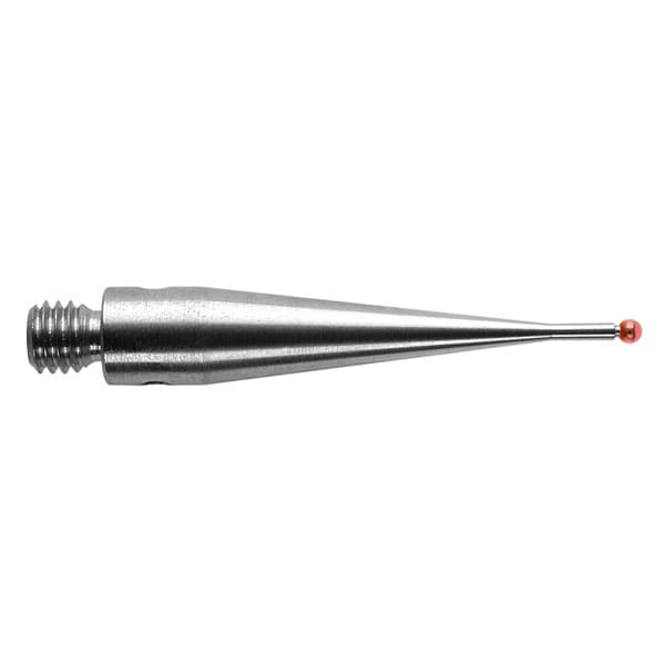 M3 Ø1 mm ruby ball, stainless steel stem, L 21 mm, EWL 4 mm