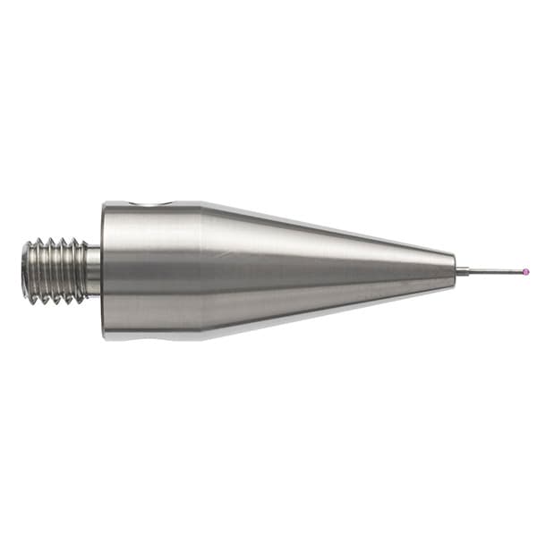 M5 Ø1 mm ruby ball, tungsten carbide stem, L 30 mm, EWL 5 mm