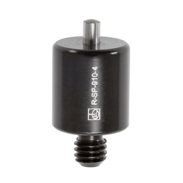Ø9.0 mm × 10.0 mm aluminium pin standoff with M4 thread