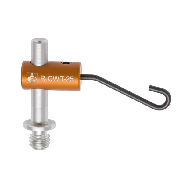 31.3 mm soft tip spring wire clamp with 23.9 mm post and M6 thread