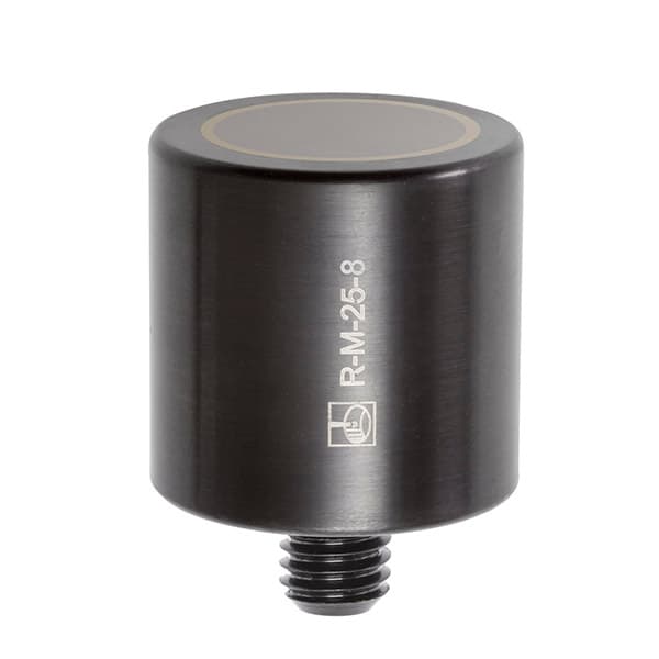 Ø25.0 mm × 25.0 mm magnetic standoff with M8 thread