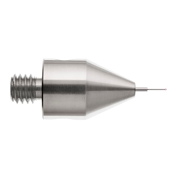 M5 Ø0.3 mm ruby ball, tungsten carbide stem, L 20 mm, EWL 3 mm