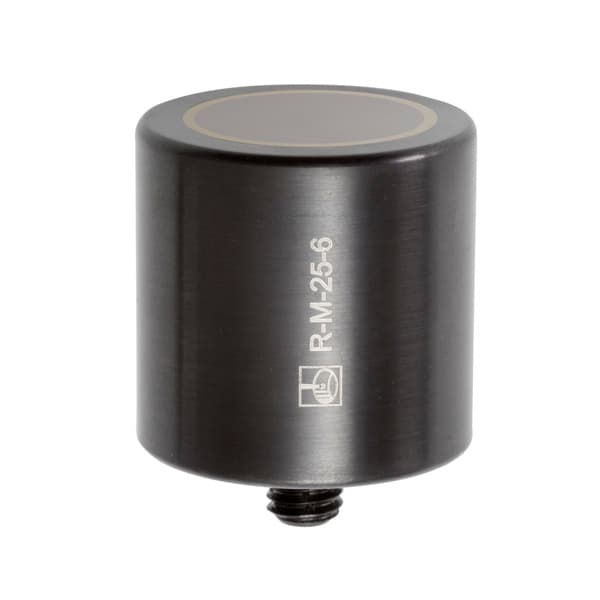 Ø25.0 mm × 25.0 mm magnetic standoff with M6 thread
