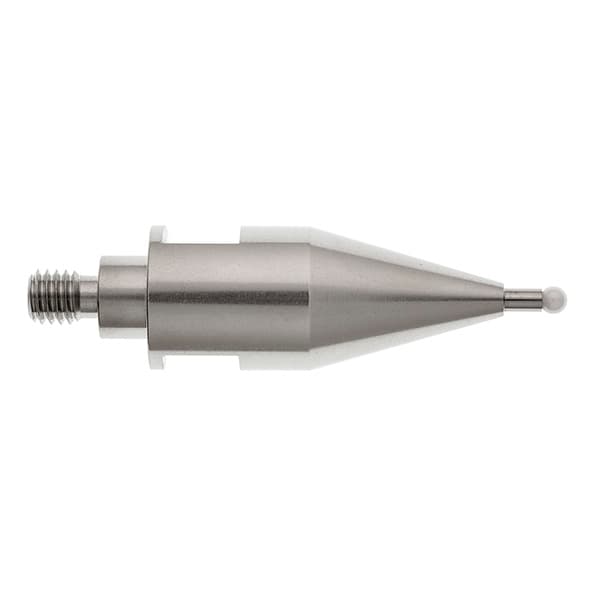 M6 Ø3 mm zirconia ball, cone stylus for Faro arms, L 43 mm, EWL 5.4 mm