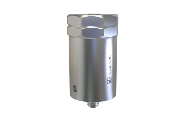 Ø1.00 in adjustable stainless steel jack stand with 1/4-20 thread