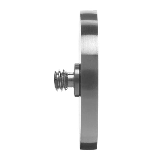 M3 Ø35 mm silver steel disc, 5 mm width, without roller