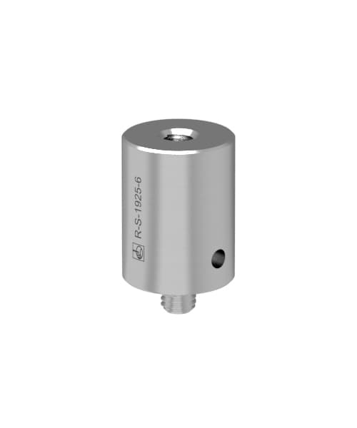 Ø19.1 mm × 25.0 mm 303 stainless steel standoff with M6 thread