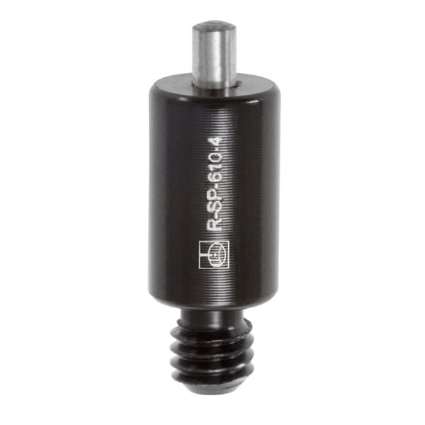 Ø6.0 mm × 10.0 mm aluminium pin standoff with M4 thread