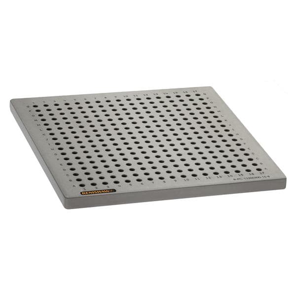 M8 CMM Aluminium plate, 12.7 mm × 300.0 mm × 300.0 mm