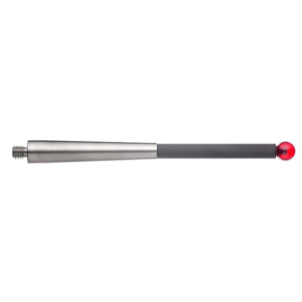 M5 Ø8 mm ruby ball, carbon fibre stem, L 100 mm, EWL 50 mm