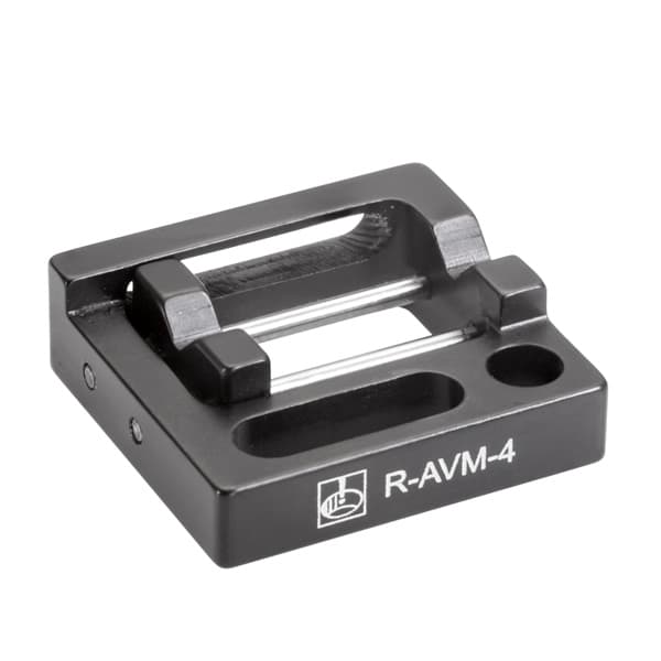 Adjustable micro V for use with M4 fixturing components