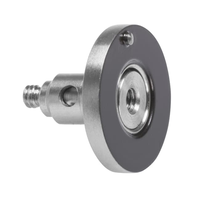 M2 Ø12 mm silver steel disc, 1.6 mm width, with roller